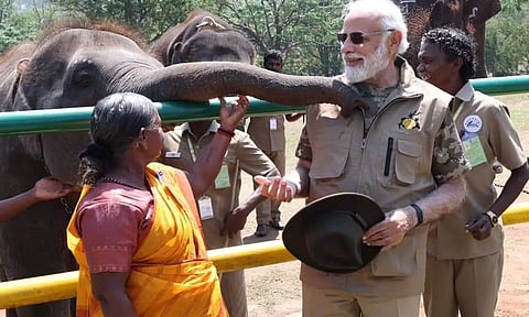 பிரதமர் எங்களை நேரில் வந்து பார்த்து பேசியது பெருமையாக உள்ளது-பாகன் தம்பதி பேட்டி