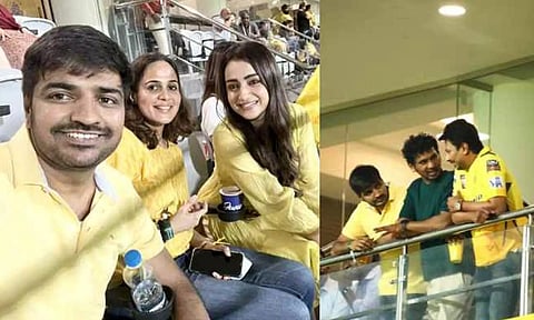 ஐபிஎல் போட்டியை நேரில் பார்த்து ரசித்த உதயநிதி-லோகேஷ் கனகராஜ்