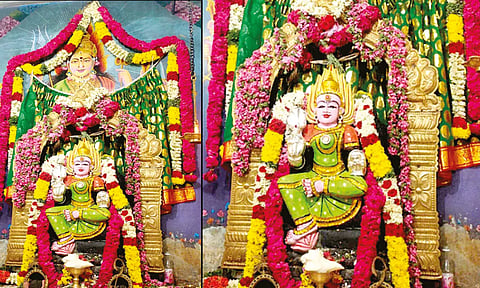 கரக உற்சவத்தை முன்னிட்டு மகாகாளியம்மன் கோவில் வீதியுலா, நடைபாவாடை திருவிழா