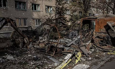 கிழக்கு உக்ரைனில் ரஷியா தாக்குதலில் 8 பேர் பலி