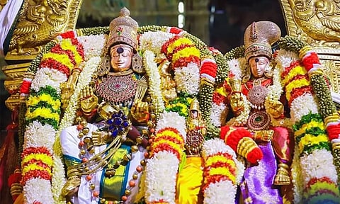 மீனாட்சி-சுந்தரேசுவரர் திருக்கல்யாண விருந்து: பொதுமக்கள் உணவு பொருட்களை வழங்கலாம்