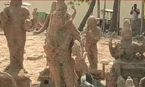 சீர்காழியில் ஆச்சர்யம் - தோண்ட, தோண்ட ஆயிரம் ஆண்டுக்கு முந்தைய சிலைகள், செப்பேடுகள் கண்டெடுப்பு