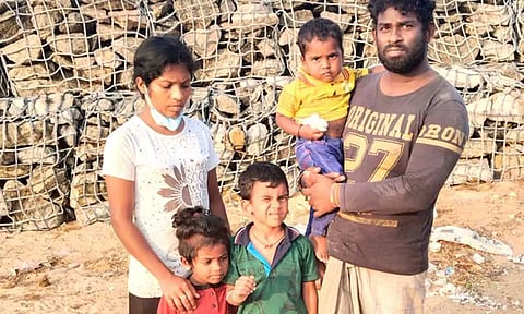 இலங்கையில் இருந்து ஒரே குடும்பத்தை சேர்ந்த மேலும் 5 பேர் அகதிகளாக தனுஷ்கோடி வருகை