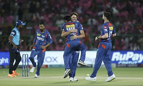 ஐபிஎல் டி20 போட்டி- லக்னோவிடம் வீழ்ந்தது ராஜஸ்தான் ராயல்ஸ்