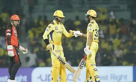 கான்வே அசத்தல் - ஐதராபாத்தை வீழ்த்தி 4வது வெற்றியை பதிவு செய்தது சிஎஸ்கே