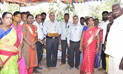 கல்பாக்கம் அணுமின் நிலையம் சார்பில் அரசு பள்ளிக்கு ரூ.1.15 கோடியில் புதிய கட்டிடம்