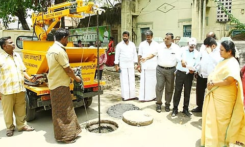 வளர்ச்சி திட்ட பணிகள்; மேயர் ஆய்வு