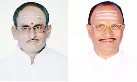 சுயேச்சை வேட்பாளர் ஈஷப்பா கவுடா பட்டீல், பாஜனதா வேட்பாளர் பிரதாப் கவுடா பட்டீல்.