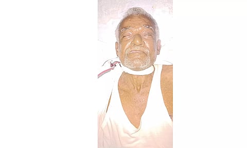 உயிரிழந்த முதியவர்.