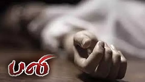 மகனுடன் மோட்டார் சைக்கிளில் சென்ற பெண் பலி