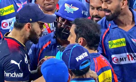 மைதானத்தில் மோதலில் ஈடுபட்ட விராட் கோலி, கம்பீருக்கு 100% அபராதம்- வைரலாகும் வீடியோ