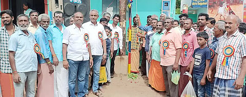 மின் அமைப்பாளர்கள் சங்க கொடியேற்று விழா