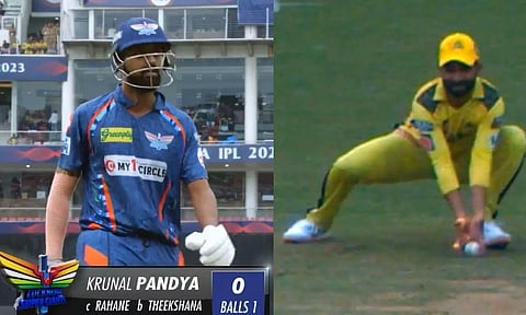 கேப்டனாக அறிமுக போட்டியில் டக் அவுட் ஆன 3-வது வீரர்: மோசமான சாதனை படைத்த குர்ணல் பாண்டியா