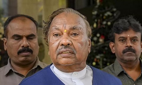 யானை பலம் கொண்ட பிரதமர் மோடியை மூட்டைப்பூச்சி பிரியங்க் கார்கே விமர்சிக்கிறார்: ஈசுவரப்பா கடும் தாக்கு