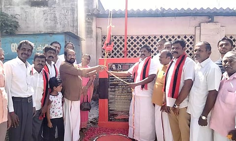 சங்கரன்கோவிலில் ம.தி.மு.க. சார்பில் கொடியேற்று விழா