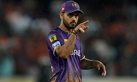 கொல்கத்தா அணி கேப்டன் நிதிஷ் ராணாவுக்கு ரூ.12 லட்சம் அபராதம்