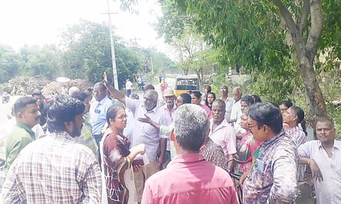 தொரப்பாடியில் கால்நடை ஆஸ்பத்திரி கட்ட எதிர்ப்பு