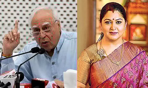 'தி கேரளா ஸ்டோரி' படத்துக்கு ஆதரவு: குஷ்புவுக்கு கபில் சிபல் கண்டனம்