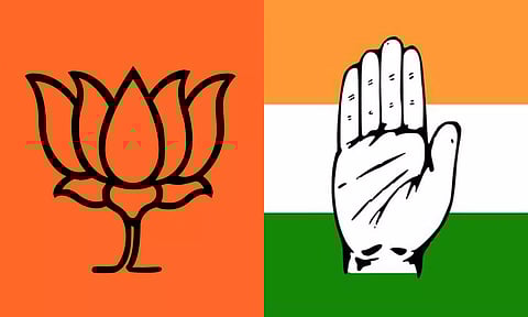 கர்நாடகாவில் தொங்கு சட்டசபை? குமாரசாமி ஆதரவை பெற பாஜக - காங்கிரஸ் தீவிர முயற்சி