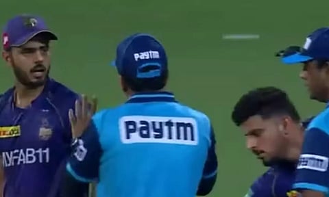 கேப்டன் நிதிஷ் ராணாவுக்கு ரூ. 24 லட்சம்.. கொல்கத்தா வீரர்களுக்கு ரூ. 6 லட்சம் அபராதம் விதிப்பு