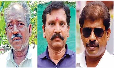 ஏழுமலை - இளையநம்பி - ராஜா என்ற பர்க்கத்துல்லா