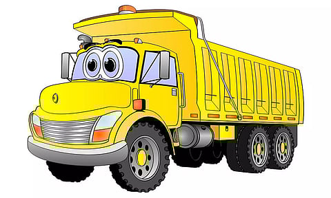 லாரி மோதி டிரைவர் காயம்