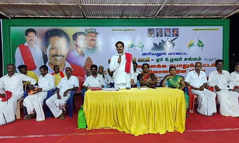 அரியலூரை பாதுகாக்கப்பட்ட வேளாண் மண்டலமாக அறிவிக்க வேண்டும்-தமிழர் நீதிகட்சி, ஏர் உழவர் சங்கம் வலியுறுத்தல்