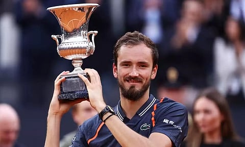இத்தாலியன் ஓபன் டென்னிஸ்: சாம்பியன் பட்டம் வென்றார் மெட்வதேவ்