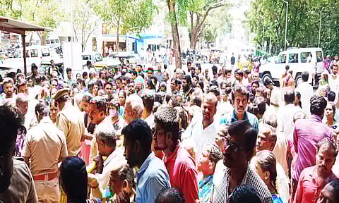 தொரப்பாடி அடுக்குமாடி குடியிருப்பு ஏலம்