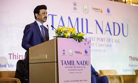 சிங்கப்பூர் முதலீட்டாளர்கள் மாநாட்டில் தமிழக முதல்வர் மு.க.ஸ்டாலின் பங்கேற்பு- ஒப்பந்தங்கள் கையெழுத்து
