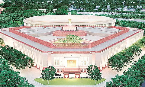 கலாச்சாரத்தை பிரதிபலிக்கும் நவீன வசதிகளுடன் பாராளுமன்ற கட்டிடம்