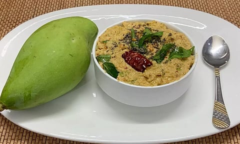 சூப்பரான தேங்காய் மாங்காய் சட்னி