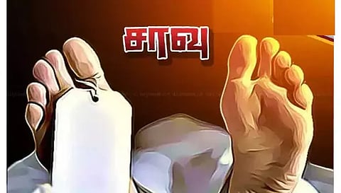 தொழிலாளி மர்மச்சாவு