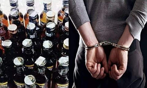 மது விற்றவர் கைது