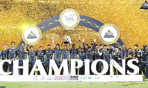 இதே நாளில்தான் ஐபிஎல் கோப்பையை வென்றது குஜராத்- கலக்கத்தில் சிஎஸ்கே ரசிகர்கள்