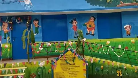 பள்ளி திறக்கும் முன்பே குழந்தைகள் மையங்கள் திறப்பு