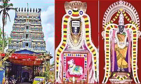 திருக்கோடிக்காவல் திருக்கோடீஸ்வரர்- திரிபுரசுந்தரி அம்பிகை.