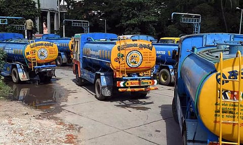 சென்னையில் தண்ணீர் லாரிகள் வேலைநிறுத்த அறிவிப்பு வாபஸ்