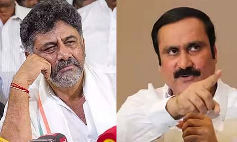 மேகதாது விவகாரத்தில் டி.கே.சிவக்குமாரின் இனிப்பு கலந்த சொற்களை நம்ப கூடாது - அன்புமணி ராமதாஸ்