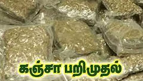 கஞ்சா கடத்திய சமையல்காரர் பிடிபட்டார்