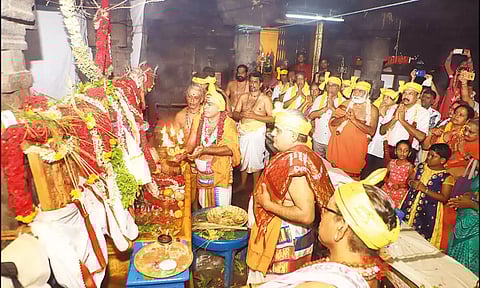 வேலூர் கோட்டை ஜலகண்டேஸ்வரர் கோவிலில் பாலாலயம்