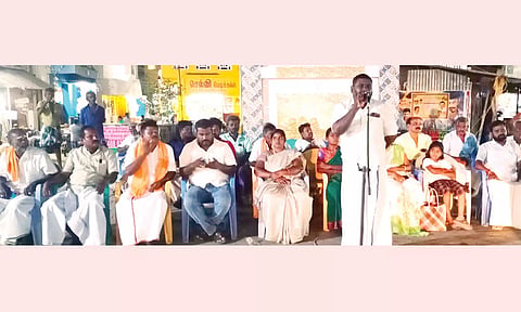 பா.ஜ.க. தெருமுனை பிரசார கூட்டம்
