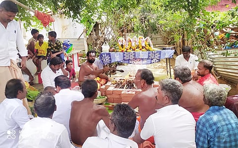 பட்டச்சாமி கோவிலில் வருடாபிஷேகம்