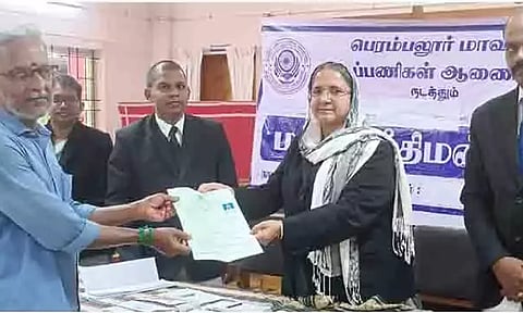 சிறப்பு மக்கள் நீதிமன்றத்தில் 5 வழக்குகளுக்கு தீர்வு