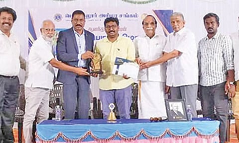பெரம்பலூர் அரிமா சங்கம் சார்பில் முப்பெரும் விழா