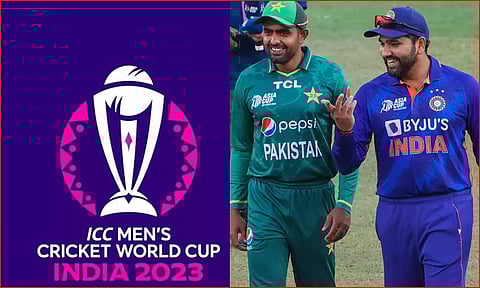 உலகக்கோப்பை வரைவு அட்டவணை: அக்டோபர் 15-ந்தேதி அகமதாபாத்தில் இந்தியா- பாகிஸ்தான் போட்டி