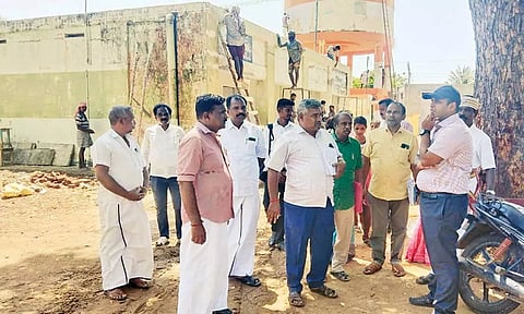 வளர்ச்சி திட்டப்பணிகளை கலெக்டர் தீபக் ஜேக்கப் ஆய்வு செய்தார்.