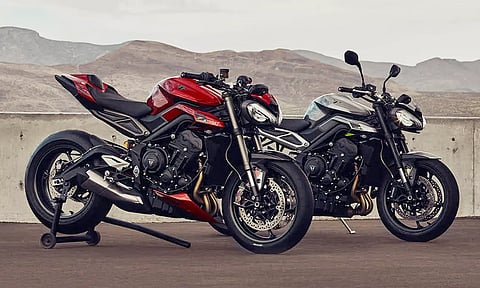 ரூ. 10 லட்சம் பட்ஜெட்டில் 2023 டிரையம்ப் ஸ்டிரீட் டிரிபில் 765 சீரிஸ் இந்தியாவில் அறிமுகம்!