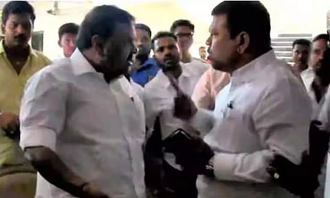 தி.மு.க. எம்.பி, அமைச்சர் இடையே கடும் வாக்குவாதம் - ராமநாதபுரத்தில் பரபரப்பு