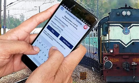 கிராமப்புற ரெயில் நிலையங்களில் செல்போன் செயலி மூலம் முன்பதிவில்லாத டிக்கெட் எடுக்கும் வசதி அறிமுகம்